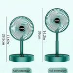 Load image into Gallery viewer, Novo FlexFlow adjustable rechargeable table Fan