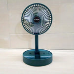 Load image into Gallery viewer, Novo FlexFlow adjustable rechargeable table Fan