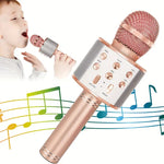 Load image into Gallery viewer, Portable BT Wireless Karaoke Microphone Speaker