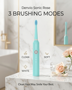 Load image into Gallery viewer, Denvio Sonic Rose Electric Toothbrush