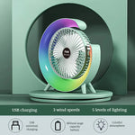 Load image into Gallery viewer, Novo Colorful Desktop Fan
