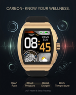 Load image into Gallery viewer, Neuclo Carbon Smartwatch