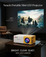 Load image into Gallery viewer, Neuclo Portable Mini LED Projector