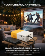 Load image into Gallery viewer, Neuclo Portable Mini LED Projector
