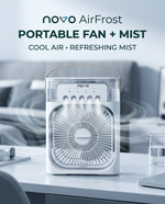 Load image into Gallery viewer, novo AirFrost Portable Fan Humidifier