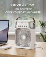 Load image into Gallery viewer, novo AirFrost Portable Fan Humidifier