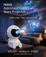 Load image into Gallery viewer, novo Astronaut Galaxy Stars Projector