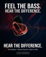 Load image into Gallery viewer, novo Extra Bass Wired Stereo Earphone