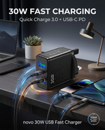 Load image into Gallery viewer, novo 30W USB Fast Charger