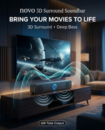 Load image into Gallery viewer, novo 3D Surround Soundbar BT 5.0 Wired Speakers