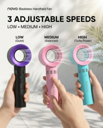 Load image into Gallery viewer, novo Bladeless Handheld Fan