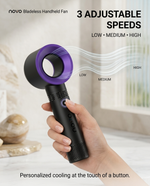 Load image into Gallery viewer, novo Bladeless Handheld Fan