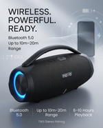 Load image into Gallery viewer, novo Boombox3 Wireless Bluetooth Speaker