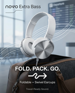 Load image into Gallery viewer, novo Extra Bass Stereo Headphones