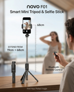 Load image into Gallery viewer, novo F01 Wireless Mini Tripod