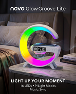 Load image into Gallery viewer, novo GlowGroove Lite Wireless BT Speaker