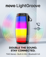 Load image into Gallery viewer, novo LightGroove Bluetooth Speaker