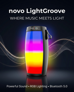 Load image into Gallery viewer, novo LightGroove Bluetooth Speaker