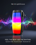 Load image into Gallery viewer, novo LightGroove Bluetooth Speaker