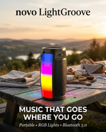 Load image into Gallery viewer, novo LightGroove Bluetooth Speaker