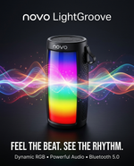Load image into Gallery viewer, novo LightGroove Bluetooth Speaker