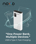 Load image into Gallery viewer, novo MegaVolt 20000mAh 22.5W Power Bank
