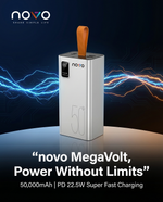 Load image into Gallery viewer, novo MegaVolt 50000mAh 22.5W Power Bank