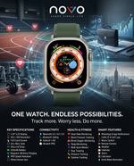 Load image into Gallery viewer, novo Nexus Smartwatch