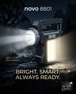 Load image into Gallery viewer, novo Rechargeable LED searchlight