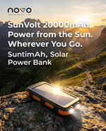 Load image into Gallery viewer, novo SunVolt 20000mAh Solar Power Bank