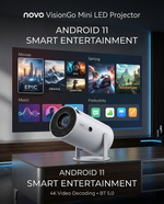 Load image into Gallery viewer, novo VisionGo Mini LED Projector