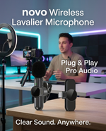 Load image into Gallery viewer, novo Wireless Lavalier Microphone