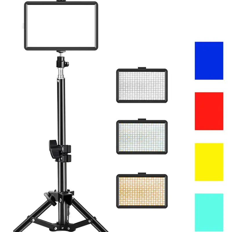 LED Square Fill Light With Tripod Stand