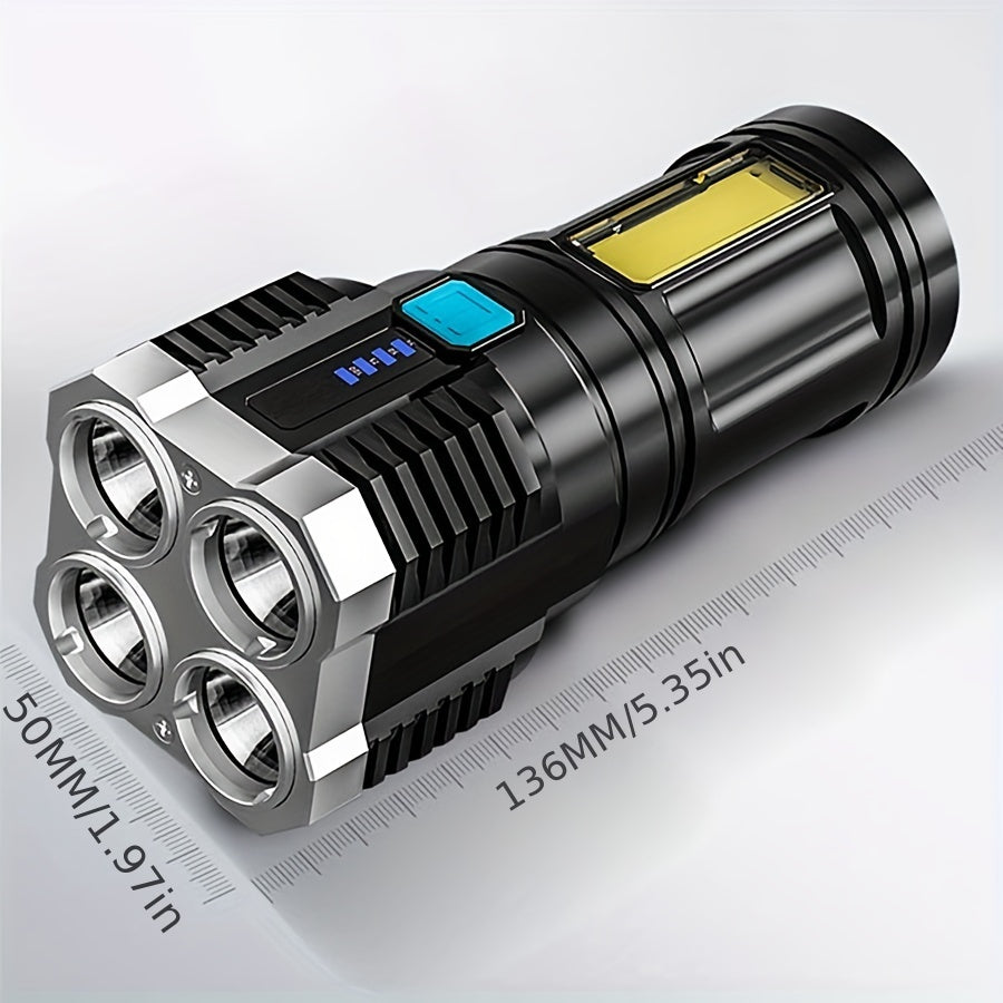 Novo Rechargeable LED Flashlight (4 Core Lights)
