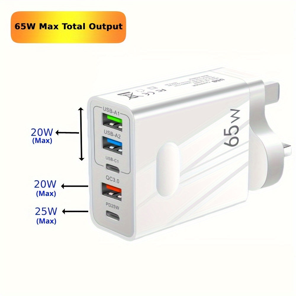 novo 65W PD Multiport Fast Charger