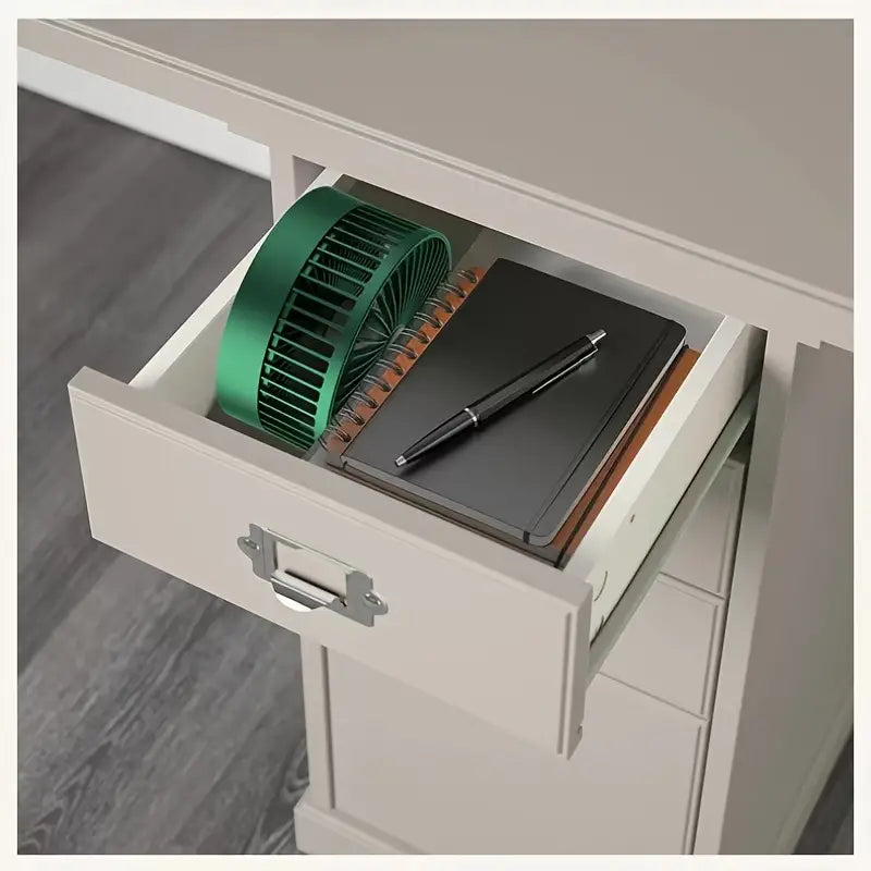 Novo FlexFlow adjustable rechargeable table Fan