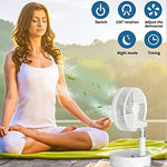 Load image into Gallery viewer, Novo FlexFlow adjustable rechargeable table Fan