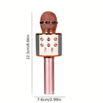 Load image into Gallery viewer, Portable BT Wireless Karaoke Microphone Speaker