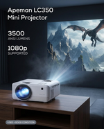 Load image into Gallery viewer, Apeman LC350 3500 Lumens Mini Projector