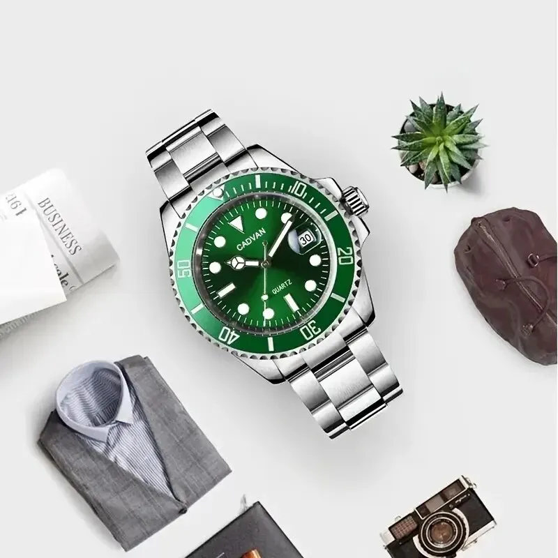 Cadvan C1 Men Business Stainless Steel Quartz Watch
