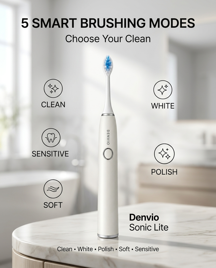 Denvio Sonic Lite Electric Toothbrush