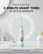 Load image into Gallery viewer, Denvio Sonic Cute Kids Electric Toothbrush