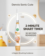 Load image into Gallery viewer, Denvio Sonic Cute Kids Electric Toothbrush