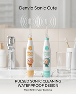Load image into Gallery viewer, Denvio Sonic Cute Kids Electric Toothbrush