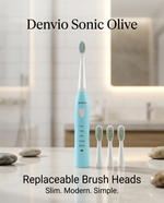 Load image into Gallery viewer, Denvio Sonic Olive Electric Toothbrush