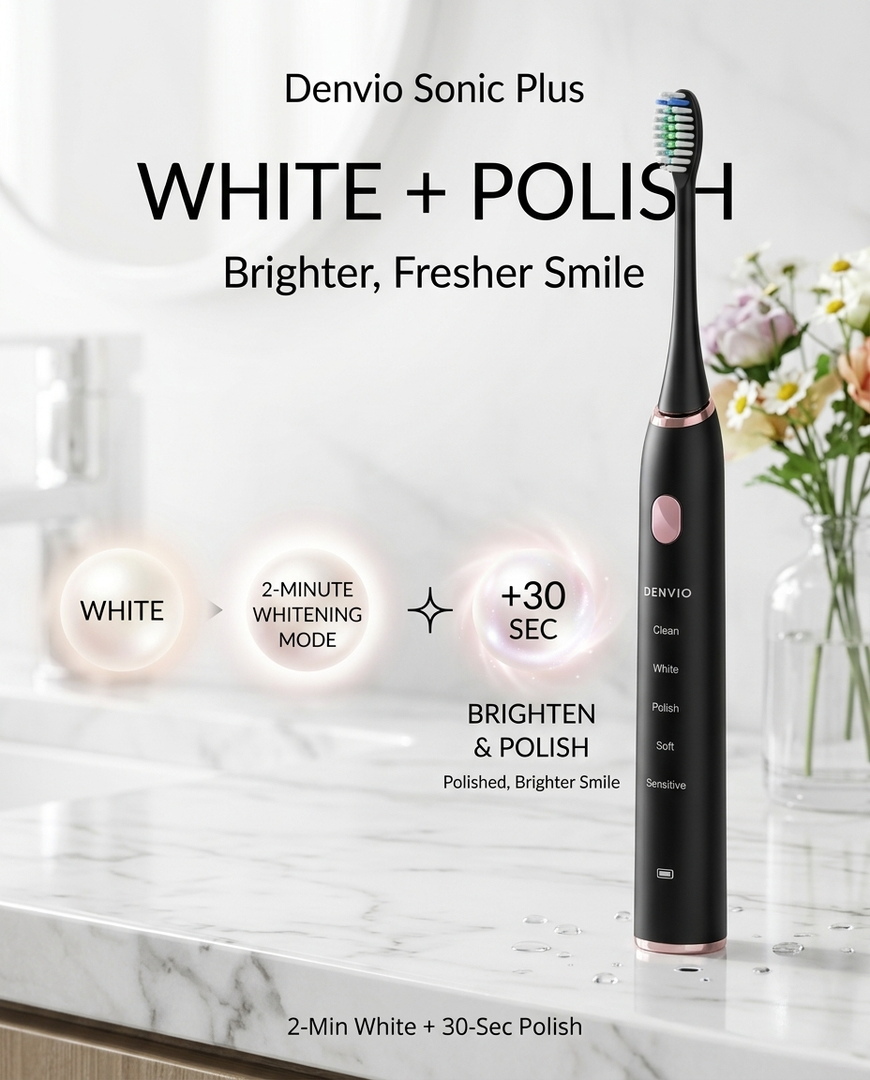 Denvio Sonic Plus Electric Toothbrush