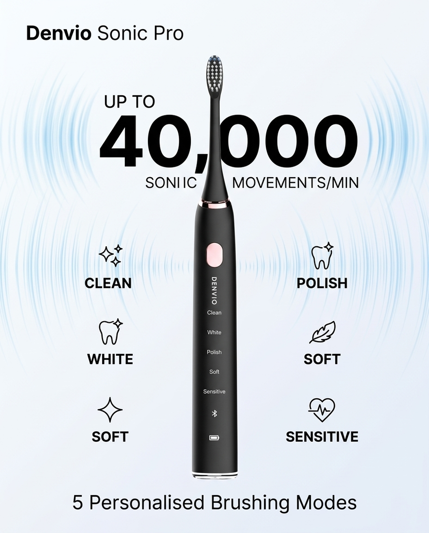Denvio Sonic Pro Electric Toothbrush
