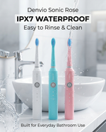Load image into Gallery viewer, Denvio Sonic Rose Electric Toothbrush