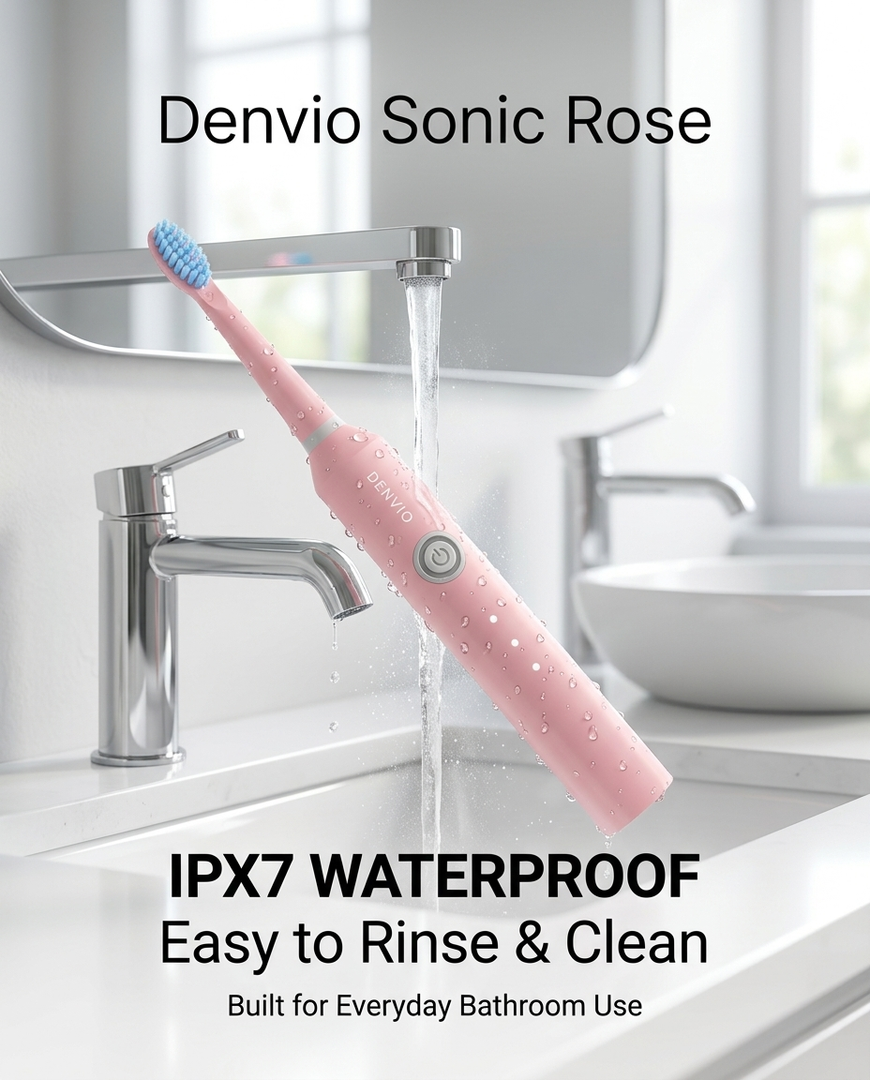 Denvio Sonic Rose Electric Toothbrush