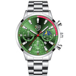Load image into Gallery viewer, Deyros E4 Men Business Stainless Steel Quartz Watch